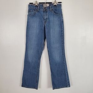 Levi Strauss mid rise bootcut medium wash jeans